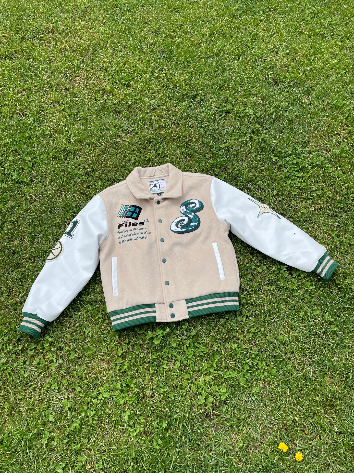 DIGITAL YOUTH - Letterman Jacket with inside lining