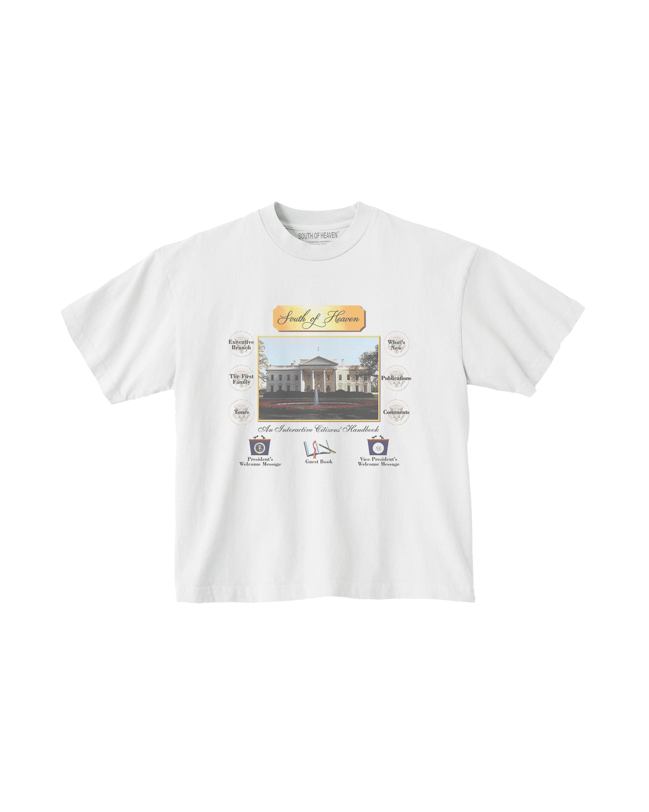 CLINTON - Heavy Box Tee White