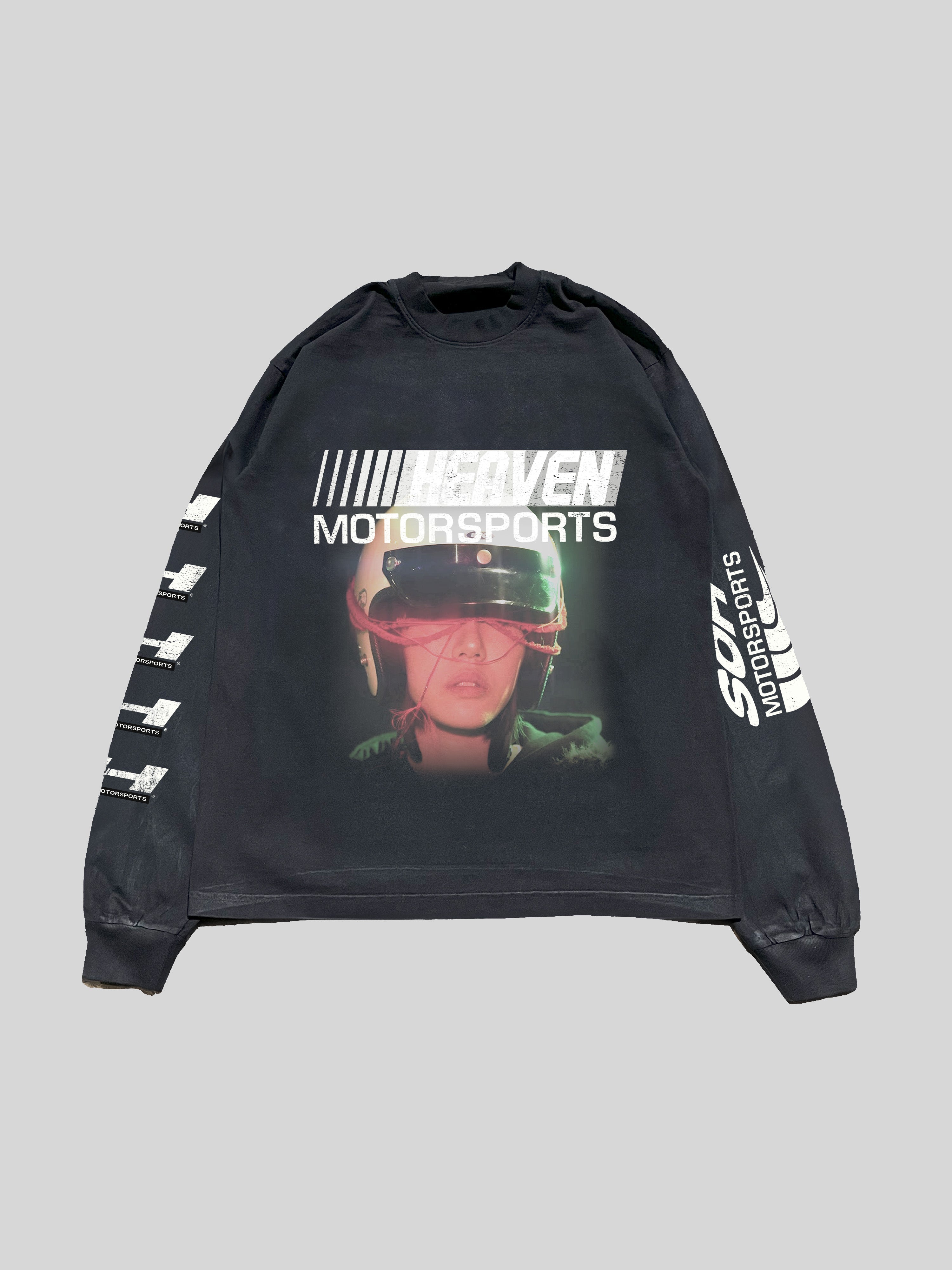 MOTORSPORT - Washed L/S T-Shirt