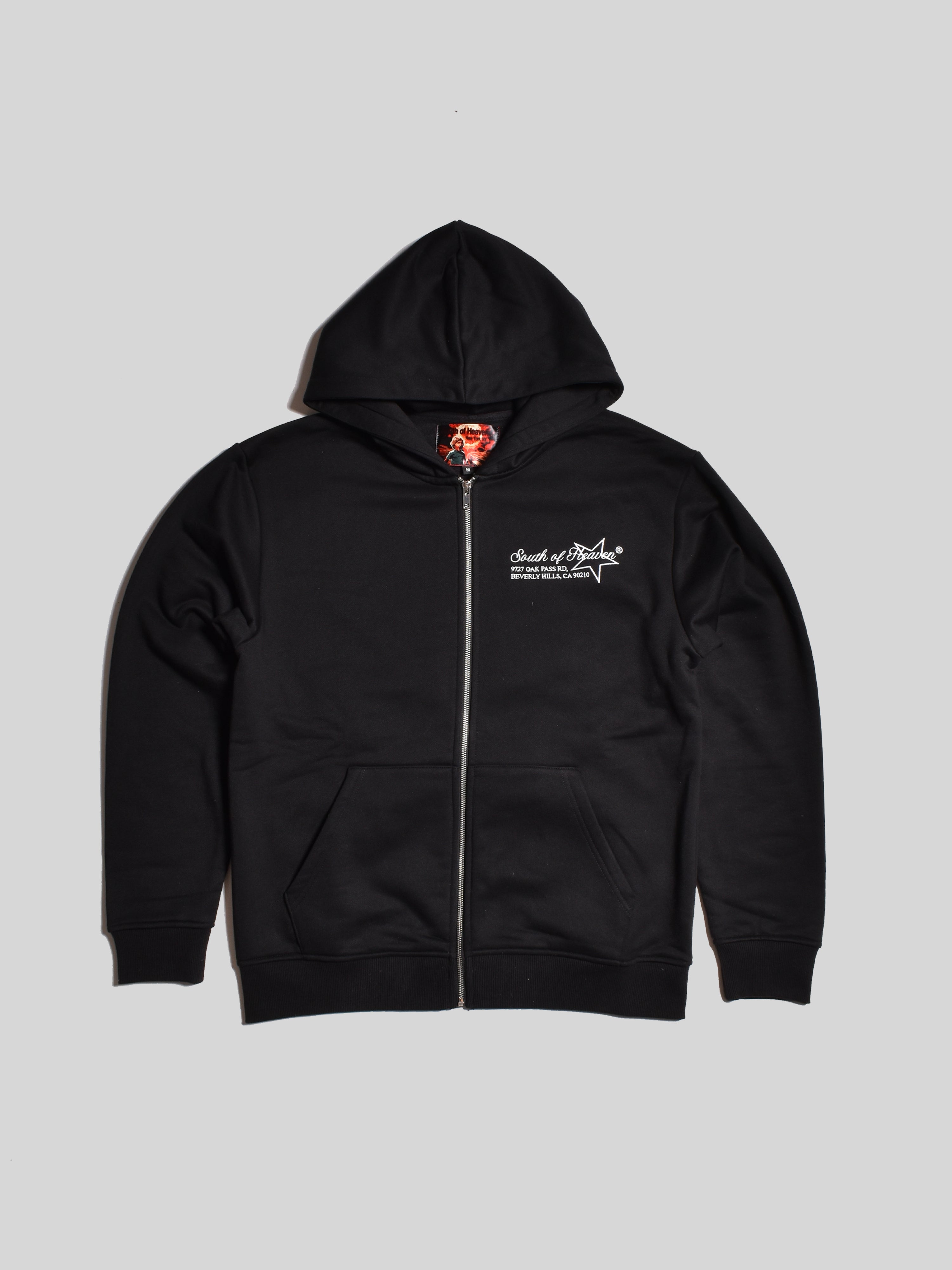 NIGHTCLUB - Puff print Zip-Up