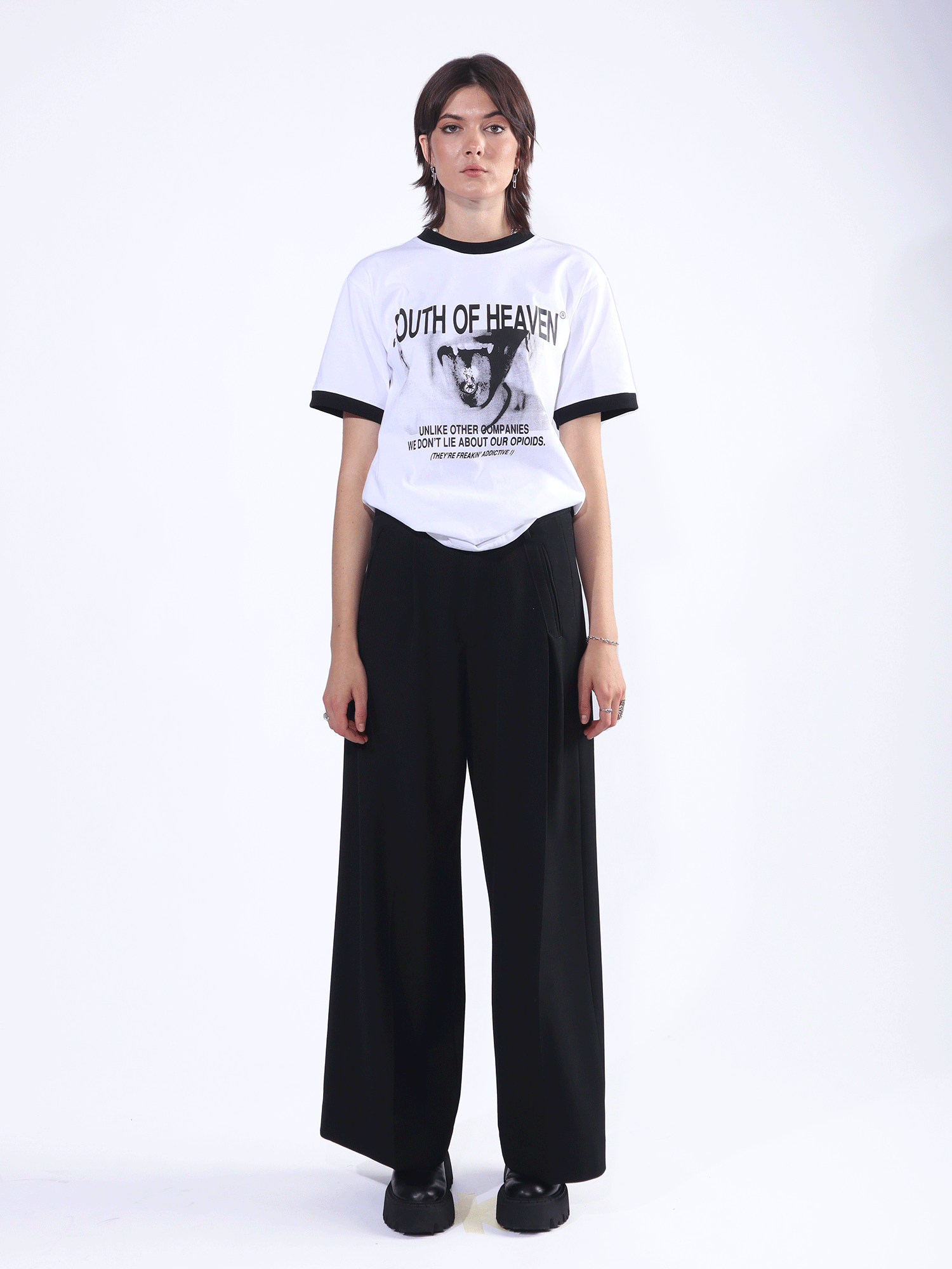 OPIUM - Heavyweight Ringer T-Shirt