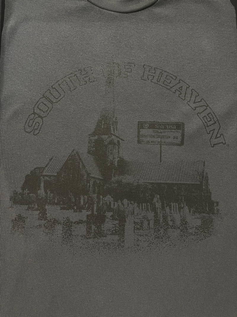 DRIVE THRU SALVATION - Waffle Longsleeve T-Shirt