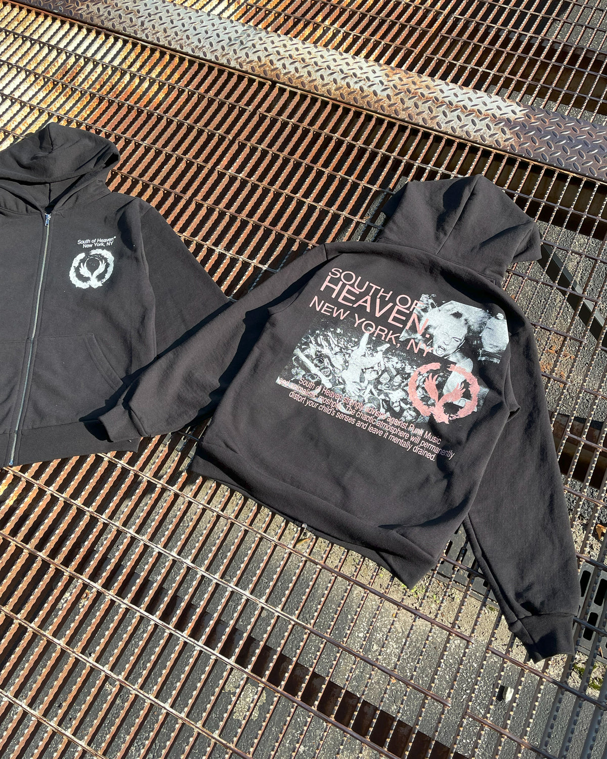 MOSHPIT - Heavyweight Zip-Up Hoodie