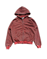 FREDDY - Stone Washed Zip-Up Hoodie
