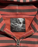 FREDDY - Stone Washed Zip-Up Hoodie