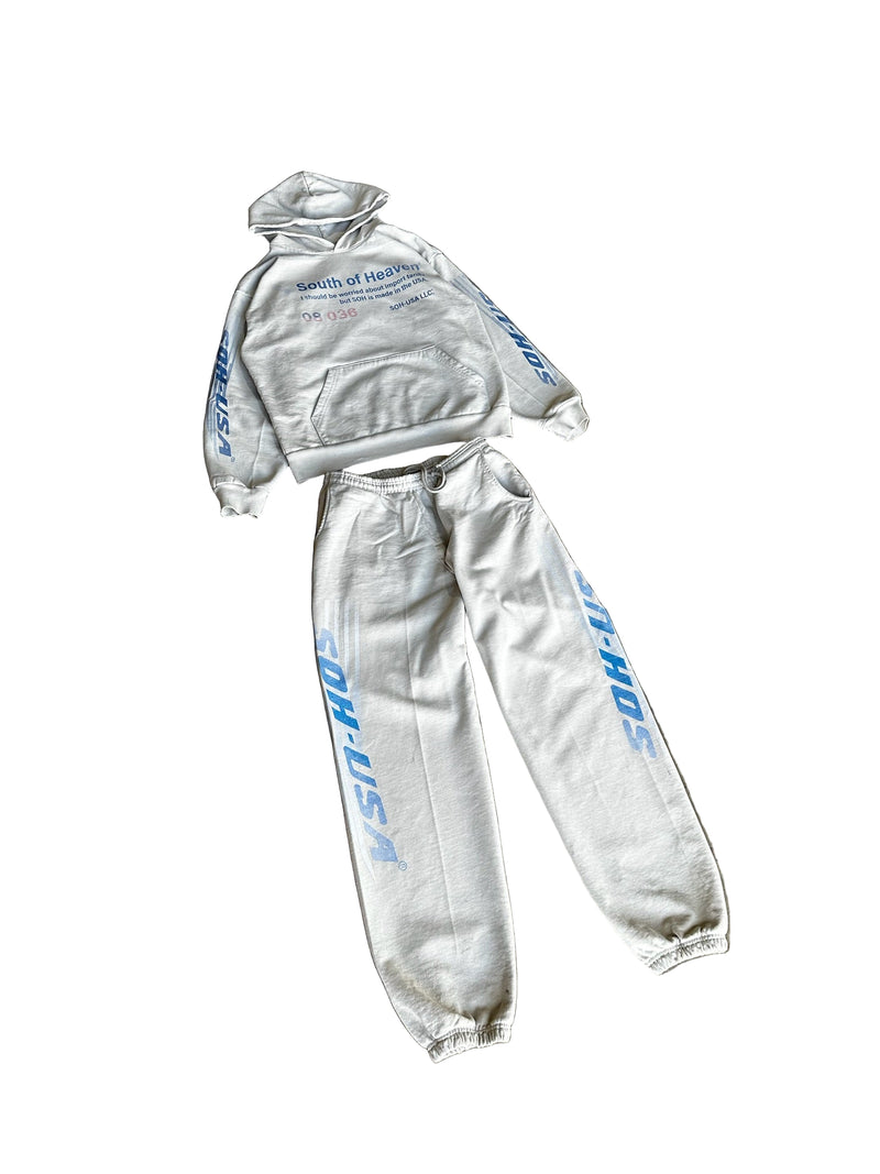HAINESPORT - Heavyweight Sweatpants Cement