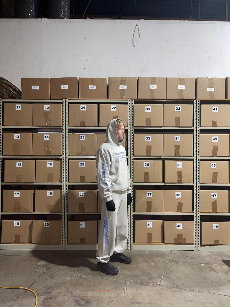 HAINESPORT - Heavyweight Sweatpants Cement