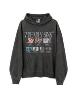 7 DEADLY SINS - Heavyweight Washed Hoodie