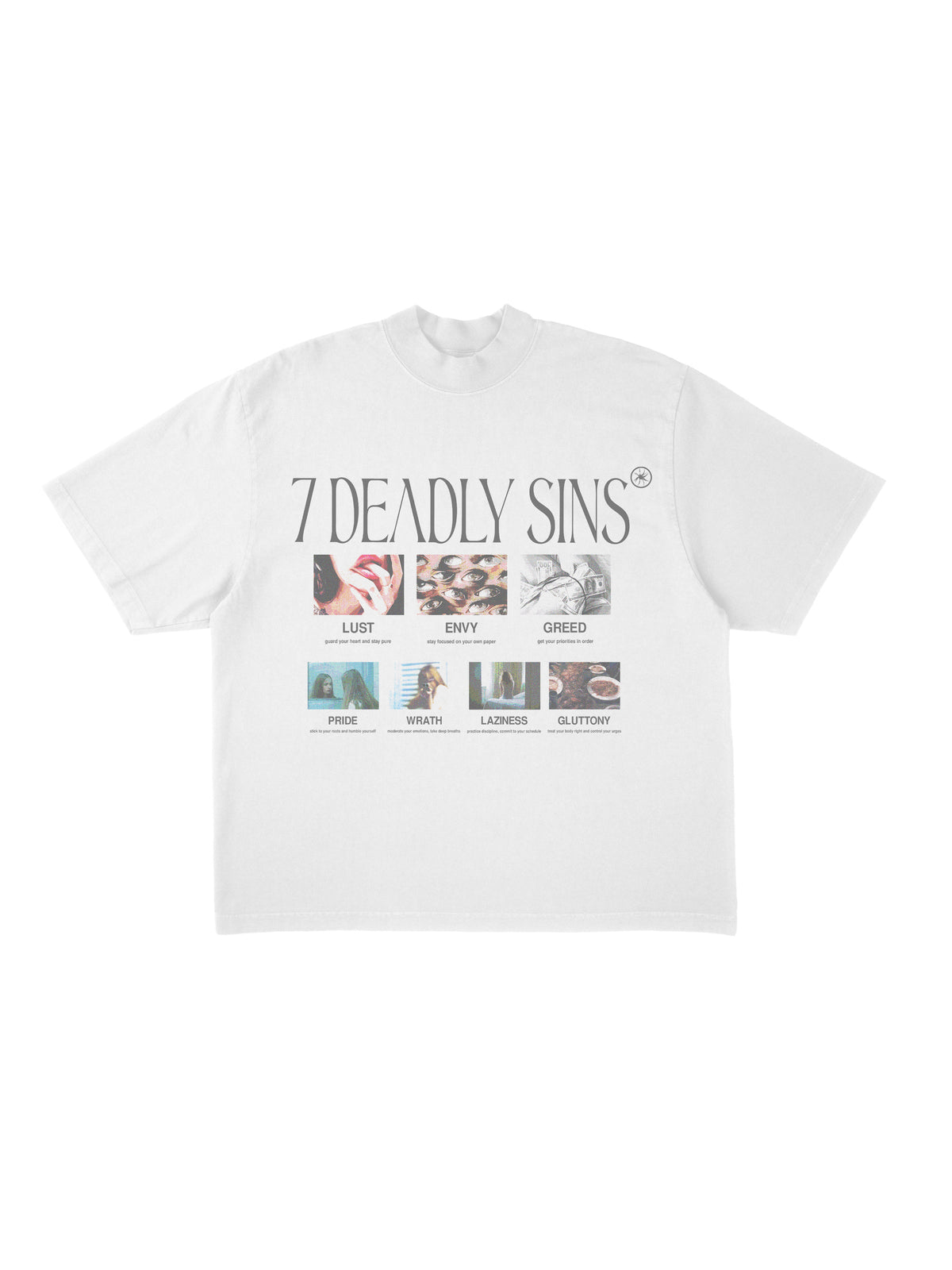 7 DEADLY SINS - Heavyweight T-shirt
