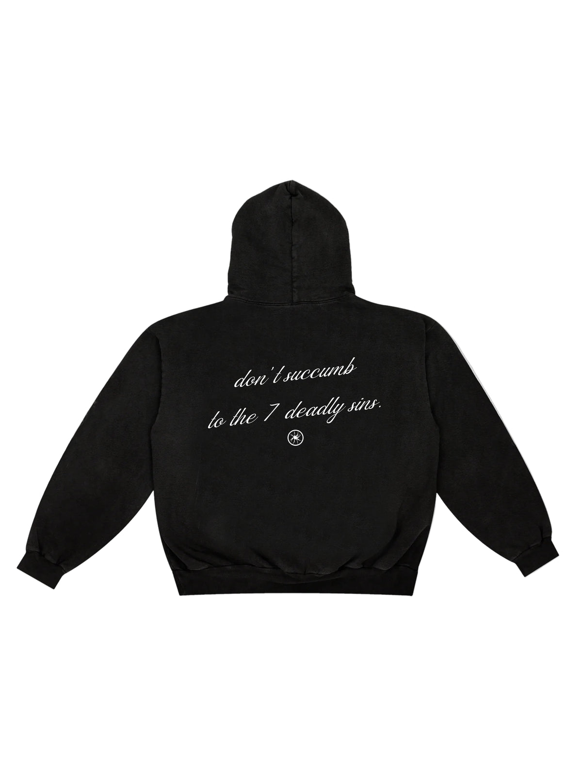 7 DEADLY SINS - Heavyweight Washed Hoodie