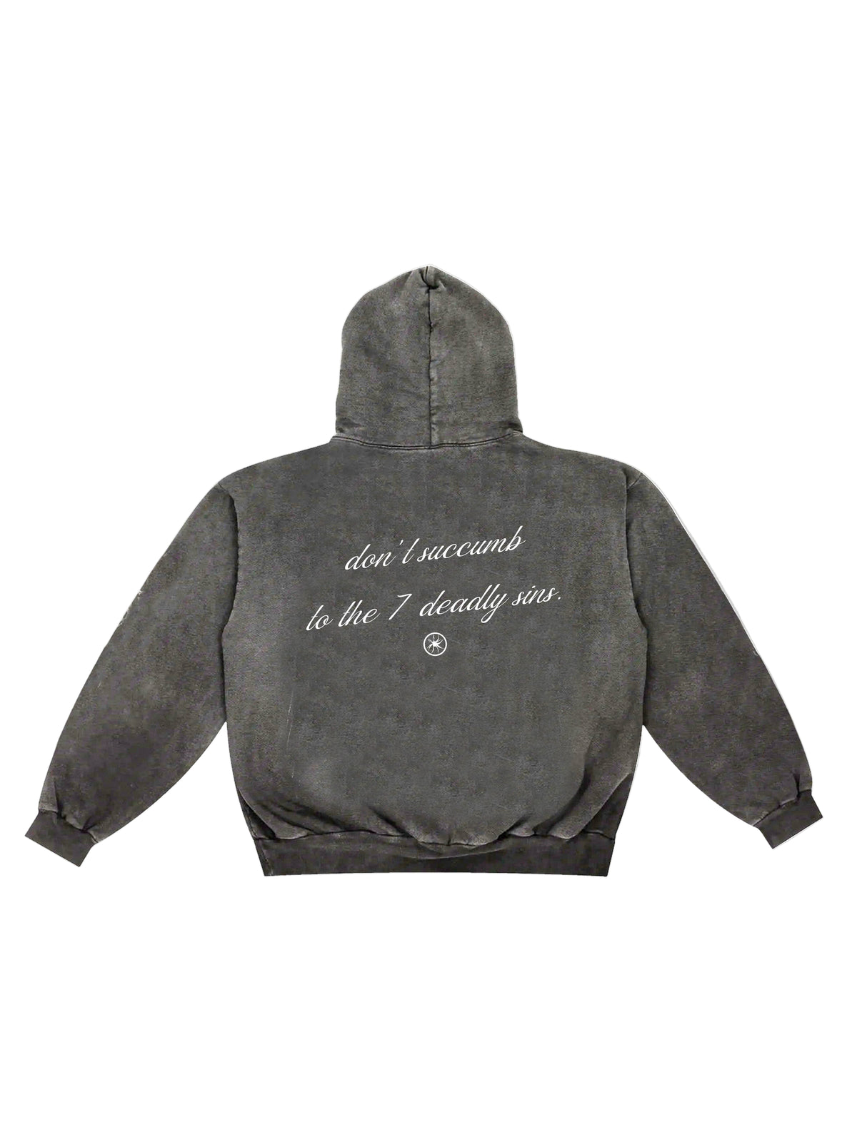 7 DEADLY SINS - Heavyweight Washed Hoodie