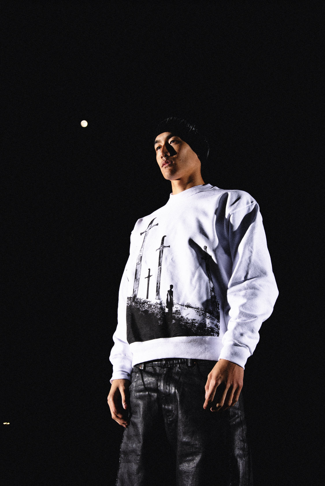 CLASH - Black Heavyweight Crewneck