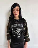 DUKE - 3/4 Camo Raglan