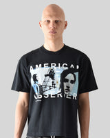 AMERICAN OBSERVER - Heavy Box Tee Black
