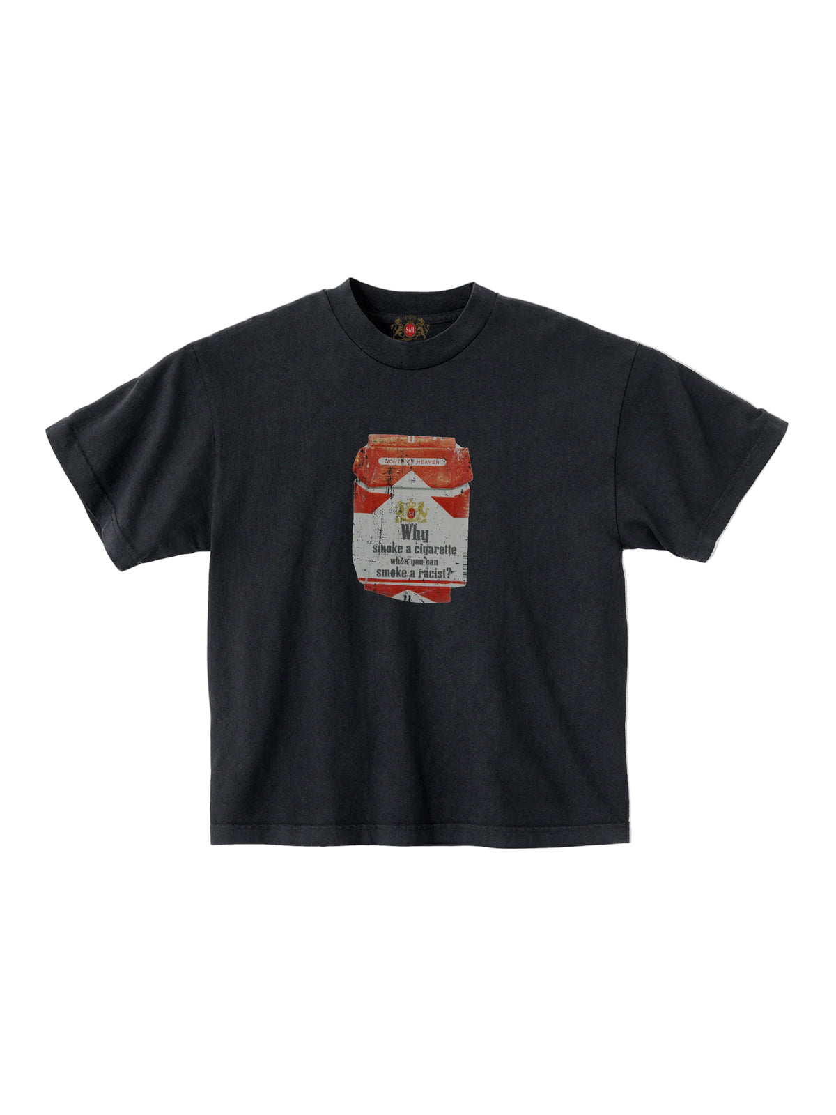 S.A.R. - Black Heavyweight Boxy Tee