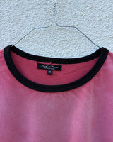 ASSAN RINGER TEE - Washed Red
