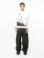 CLASH - White Heavyweight Crewneck