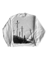 CLASH - White Heavyweight Crewneck