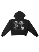CRASHOUT - Heavyweight Zip-Up Hoodie Black