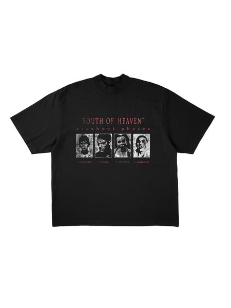 South of Heaven ヴィンテージTシャツ‼️ CRASHOUT - HEAVY TEE BLACK – SOUTH OF HEAVEN®