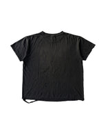 DISTRESSED SUNFADED T-SHIRT - BLACK
