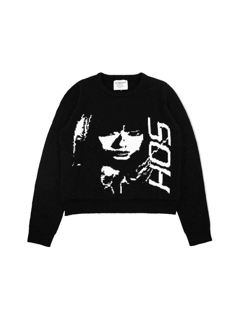 GOGO - MOHAIR KNITTED SWEATER