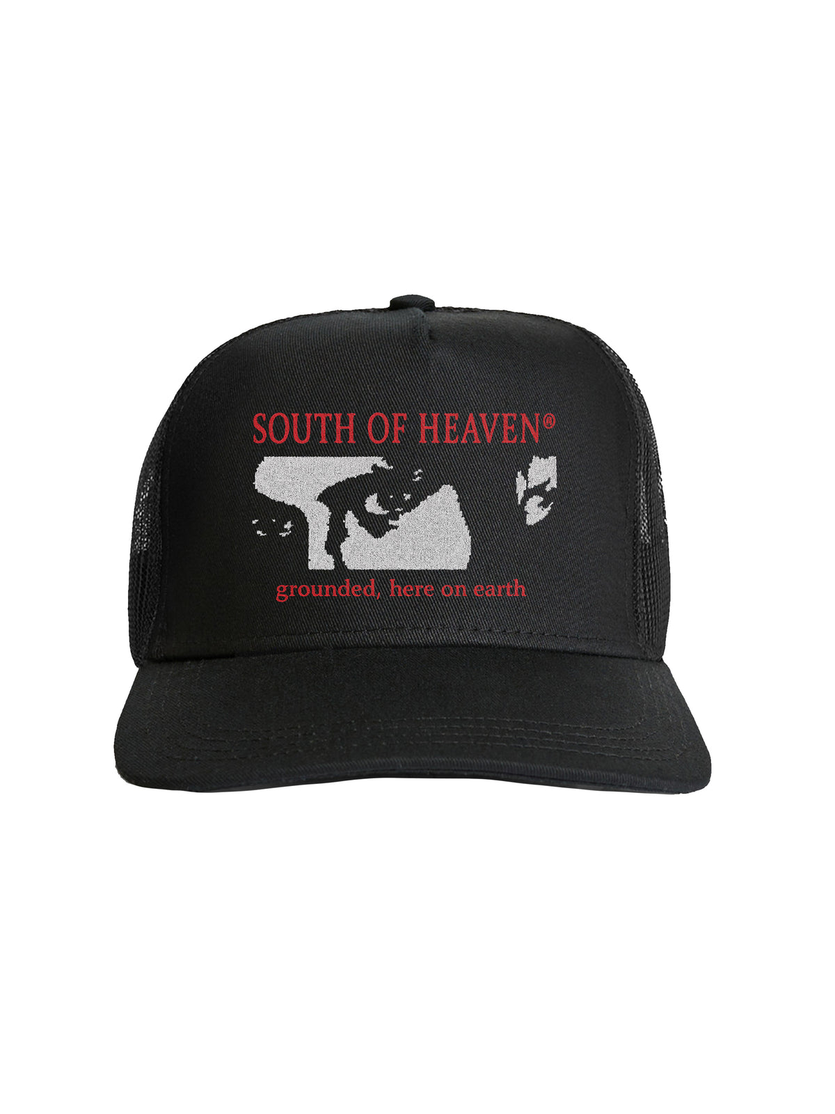 GROUNDED - Embroidered Trucker Hat