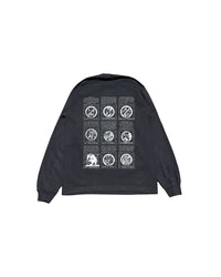 HEAVEN.US - Longsleeve Tee Washed Black