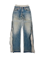 HYBRID ZIP DENIM - Light Wash