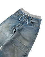 HYBRID ZIP DENIM - Light Wash