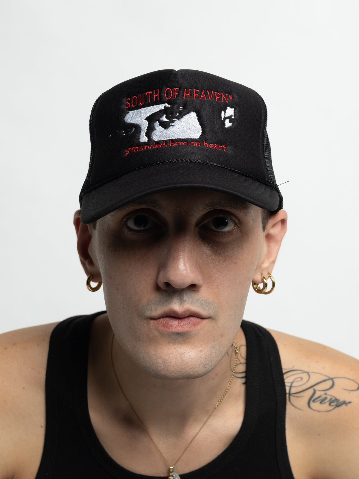 GROUNDED - Embroidered Trucker Hat