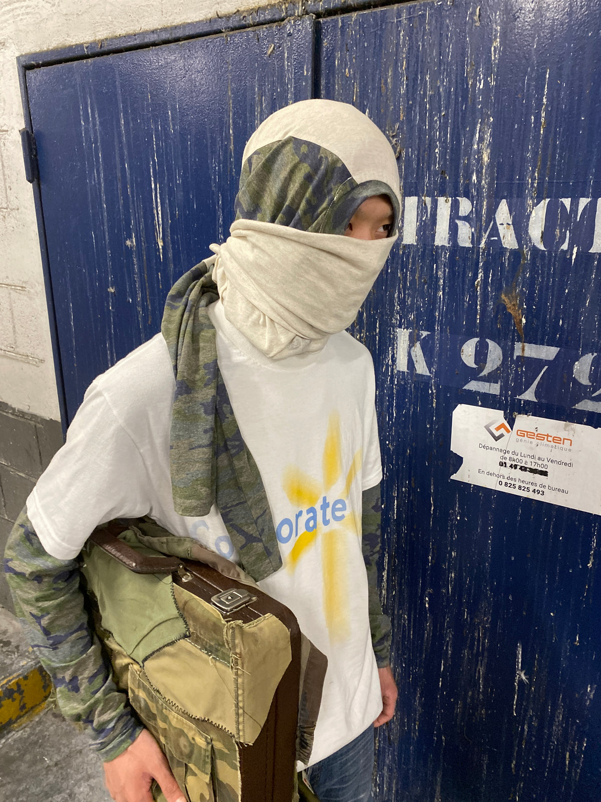 CORPORATE - White Heavyweight Tee