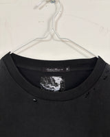DISTRESSED POCKET LONGSLEEVE - ANTHRACITE