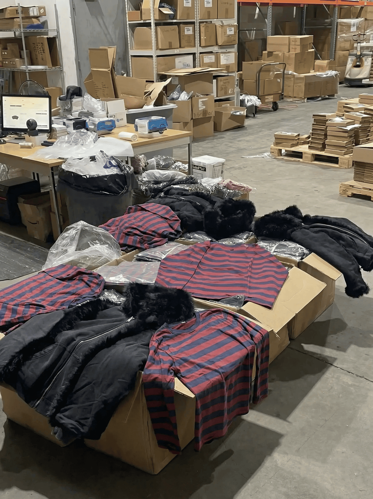 HYBRID FAUX FUR ZIP-UP