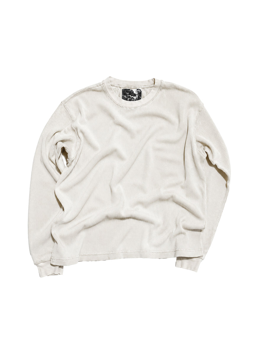 HEAVY THERMAL LONGSLEEVE - OFF WHITE