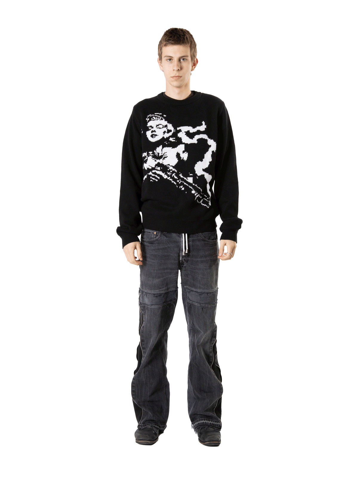 HOT SHOT - HEAVYWEIGHT KNITTED SWEATER