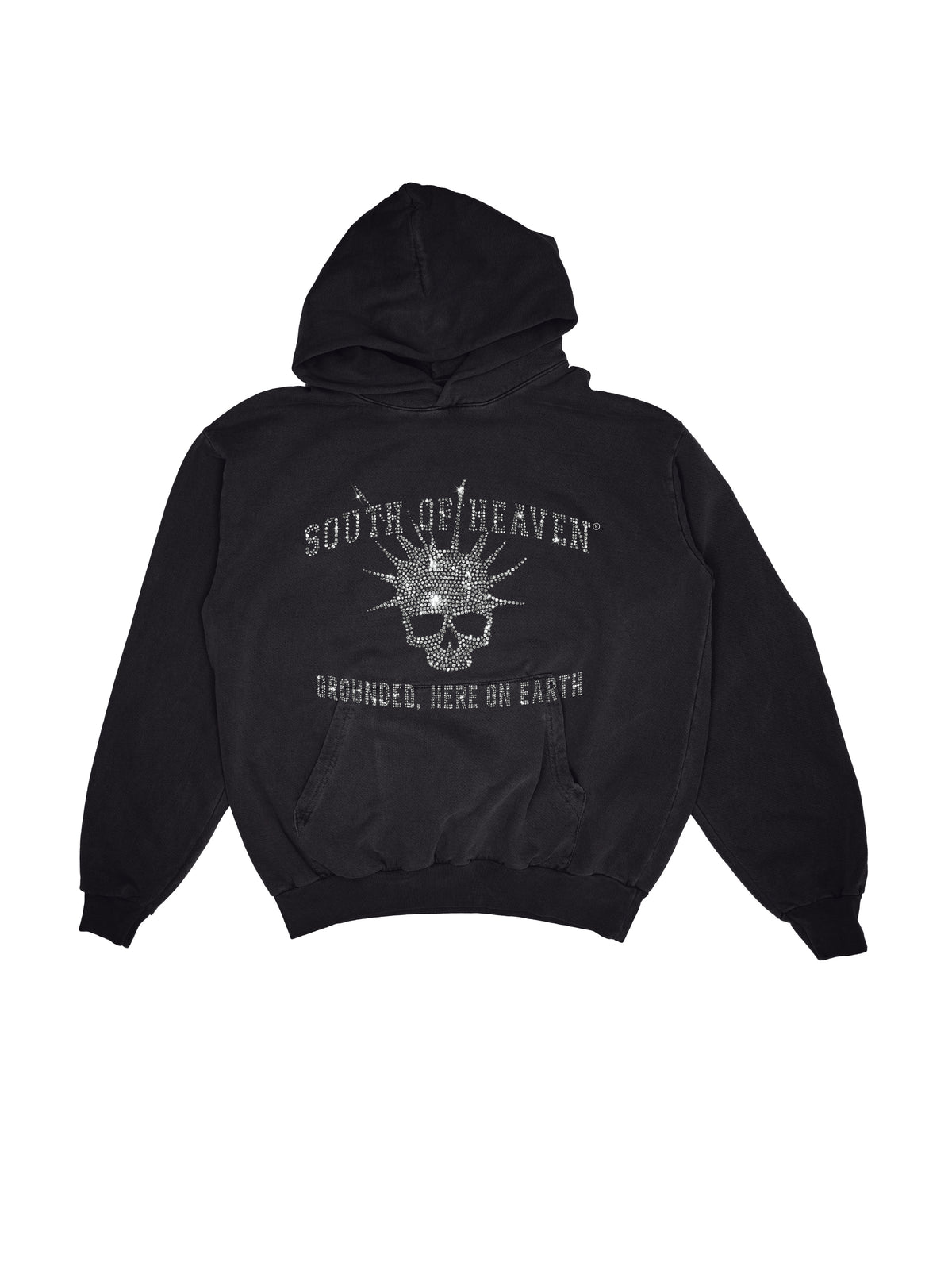 SKULLY - Heavyweight Rhinestone Hoodie