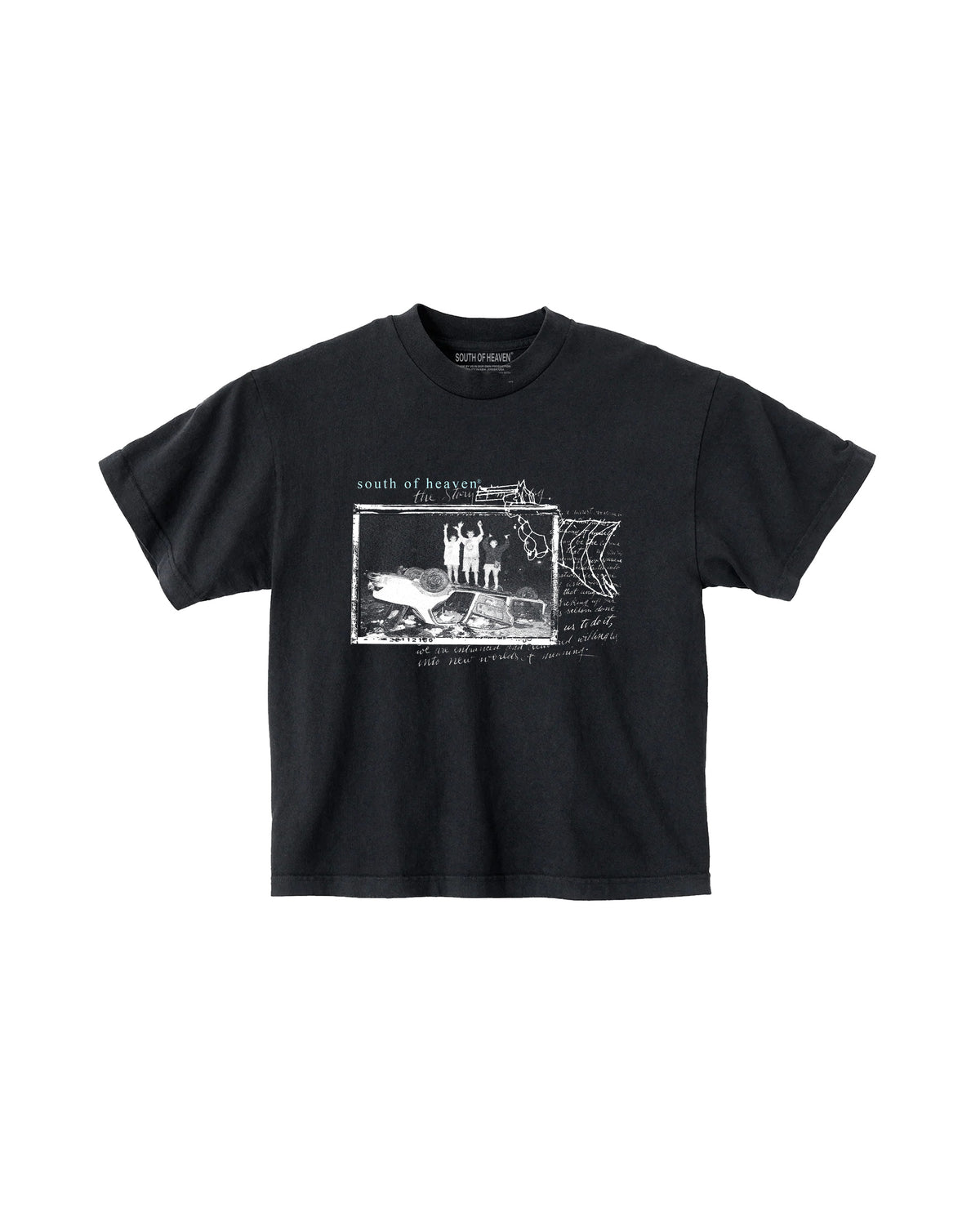 RIOT - Heavy Box Tee Black