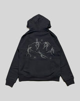 SERENITY - Embroidered Zip-Up Hoodie
