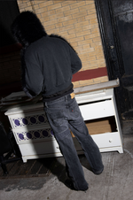 HYBRID SWEATDENIM - Dark Wash