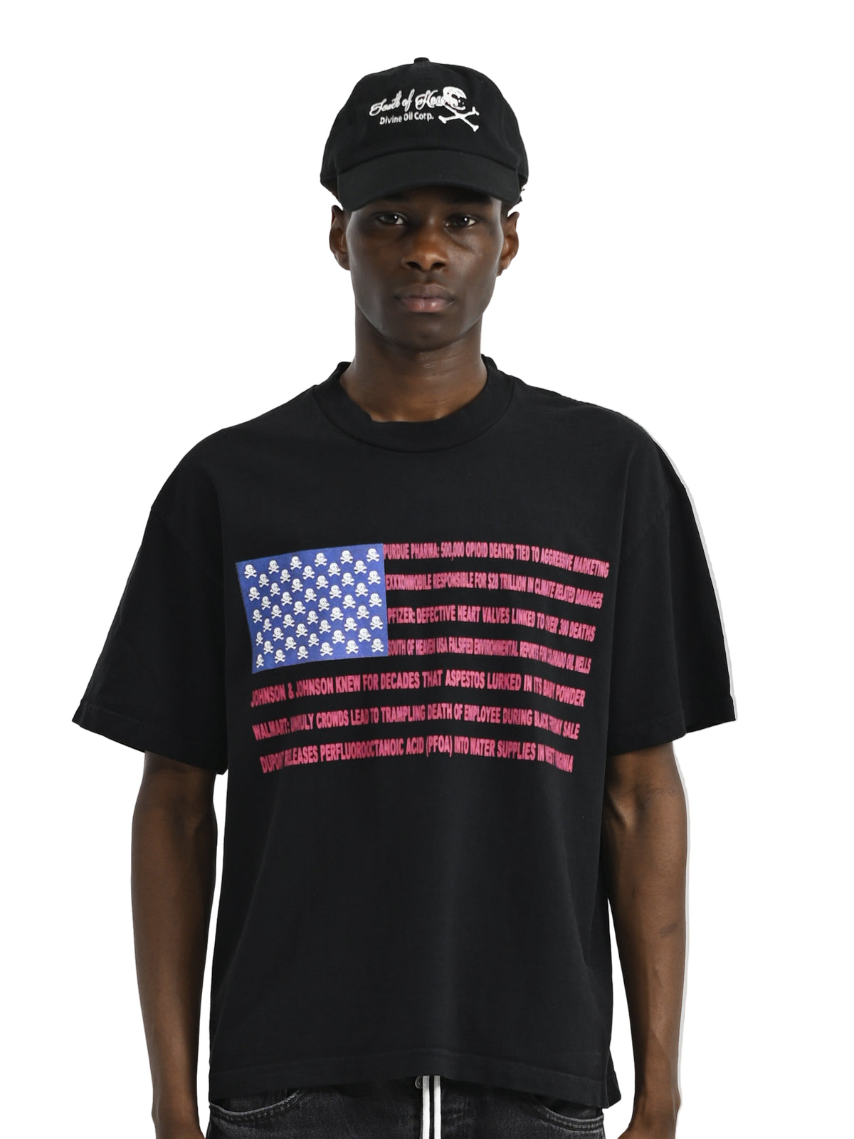 MADE IN AMERIKA - Heavy Box Tee Black