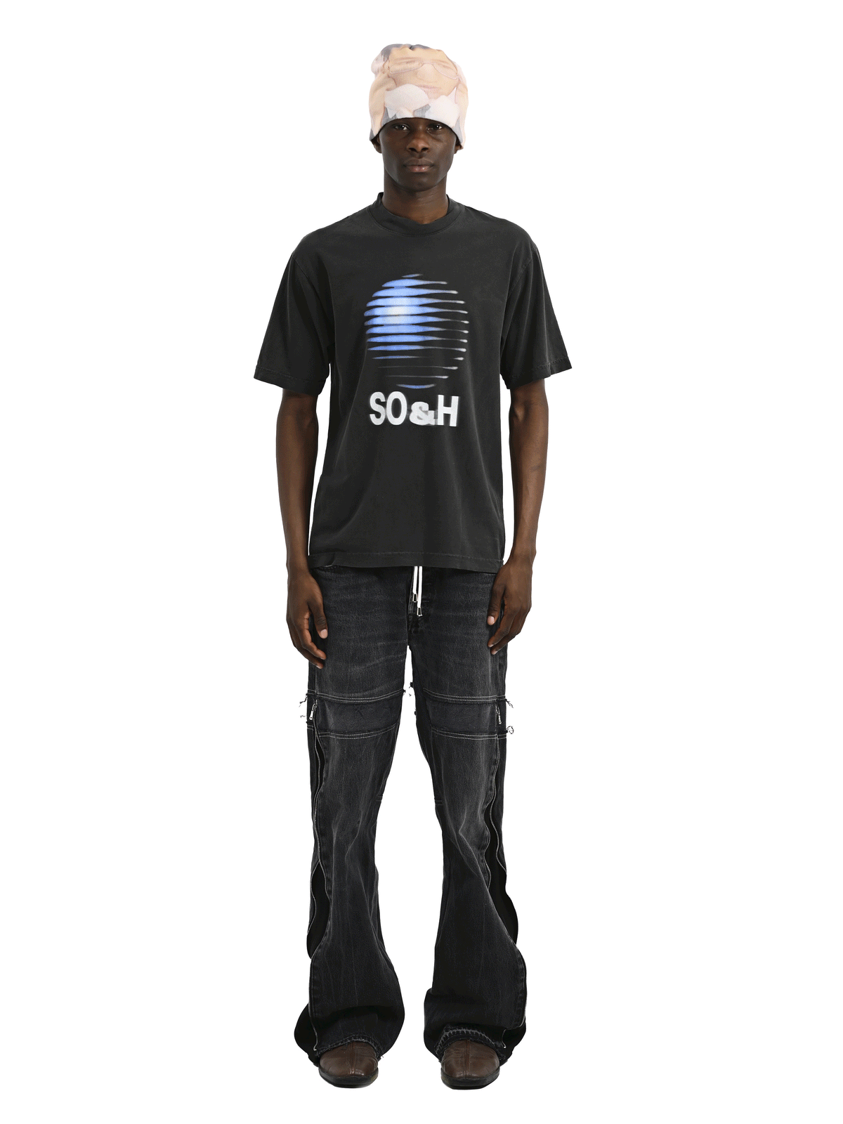 NO SERVICE - Black Heavyweight Tee