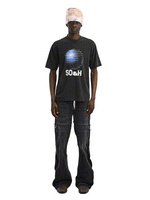 NO SERVICE - Black Heavyweight Tee