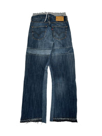 HYBRID SWEATDENIM - Indigo