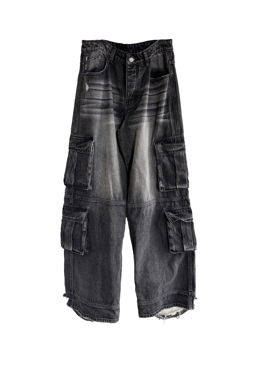 GRADIENT WASH - HEAVY CARGO DENIM