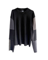 DISTRESSED PATCHWORK THERMAL - CHARCOAL