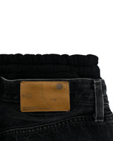 HYBRID ZIP DENIM - Dark Wash