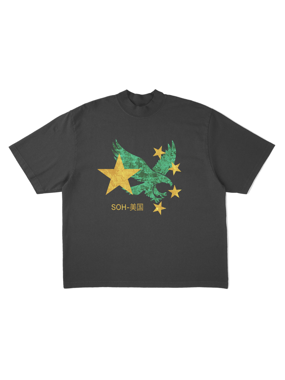 996-5 - Black Heavyweight Tee