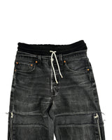 HYBRID ZIP DENIM - Dark Wash