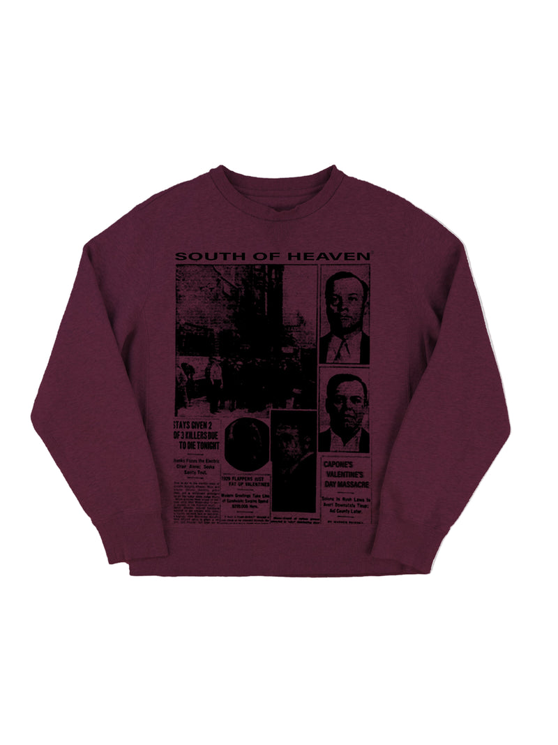 BLOODY VALENTINE - Heavyweight Crewneck